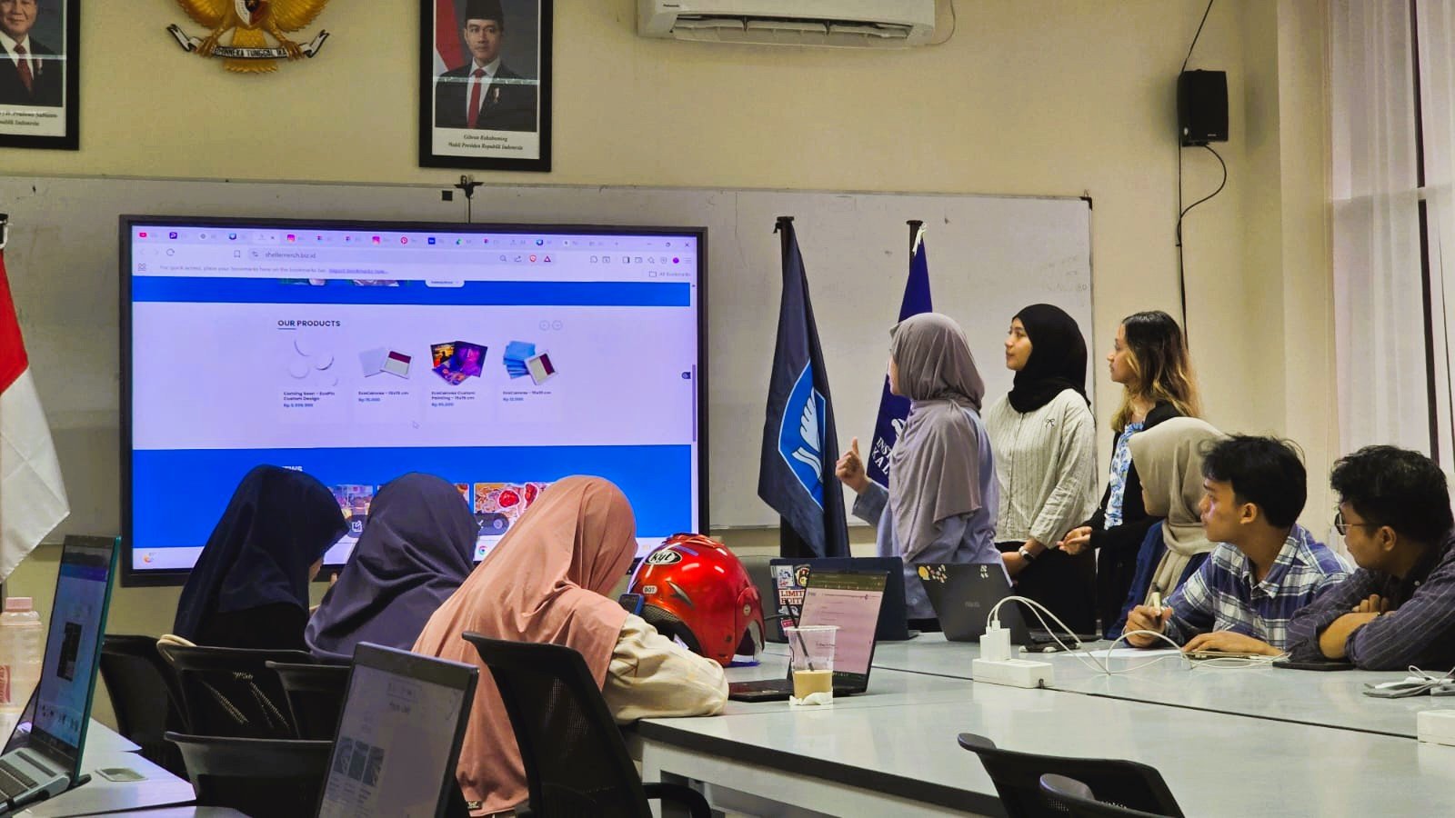 Mantapkan Progres Bisnis, Shell E Merch Ikuti Tahap Monitoring dan Evaluasi (Monev) P2MW 2026 di ITK