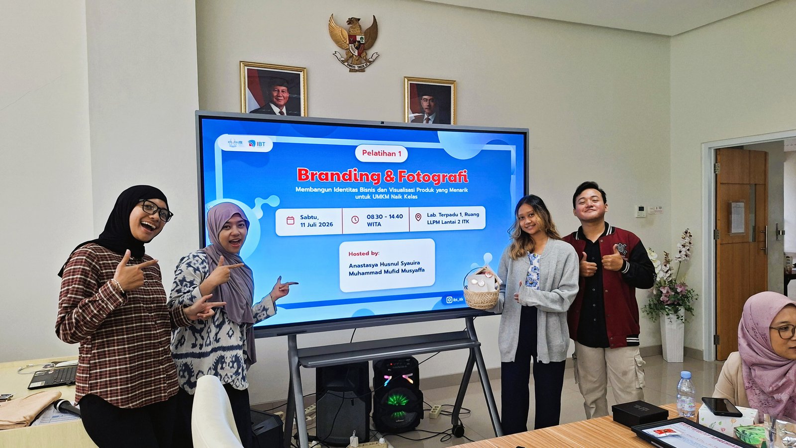 Perkuat Identitas Visual, Shell E Merch Ikuti Pelatihan Branding & Fotografi IBT ITK