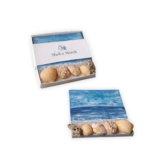 EcoCanvas Custom Painting Terra and Tide in Balikpapan - 15x15cm